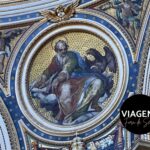 Afrescos na cúpula da Basílica de São Pedro