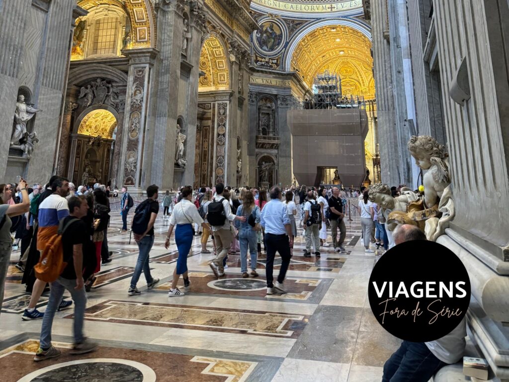 Visitação à Basílica de São Pedro no Vaticano