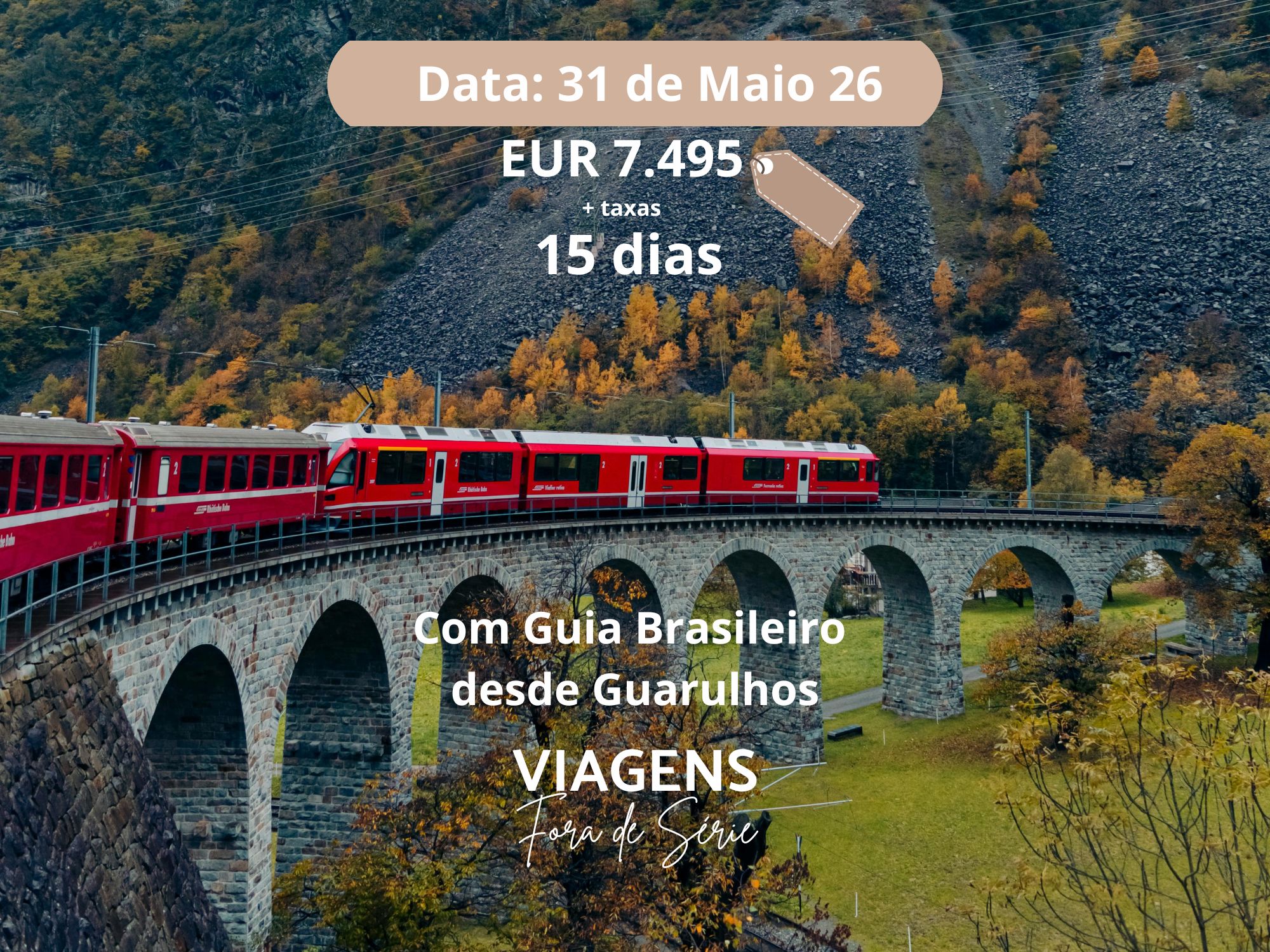 NORTE DA ITÁLIA COM SUÍÇA E ÁUSTRIA